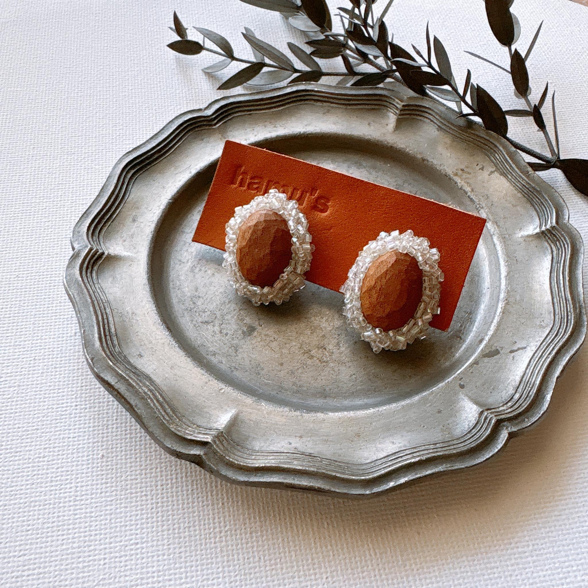 森のお砂糖(ピアス)