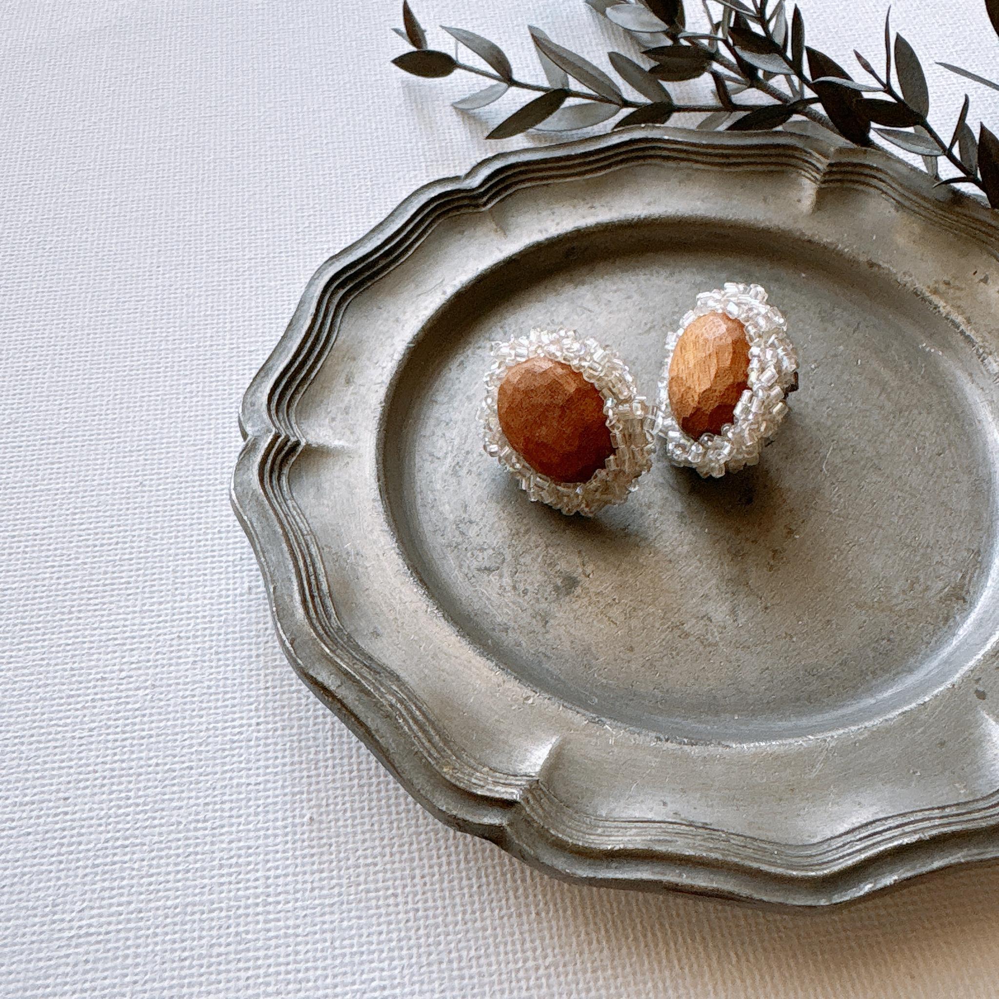 森のお砂糖(ピアス) | 2枚目